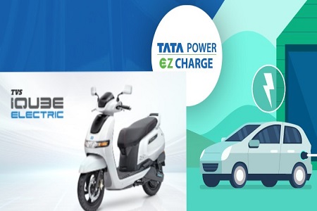 TVS Motor Partners with Tata Power to Boost Electric Mobility in India